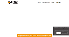 Desktop Screenshot of lenz-wohnbau.at